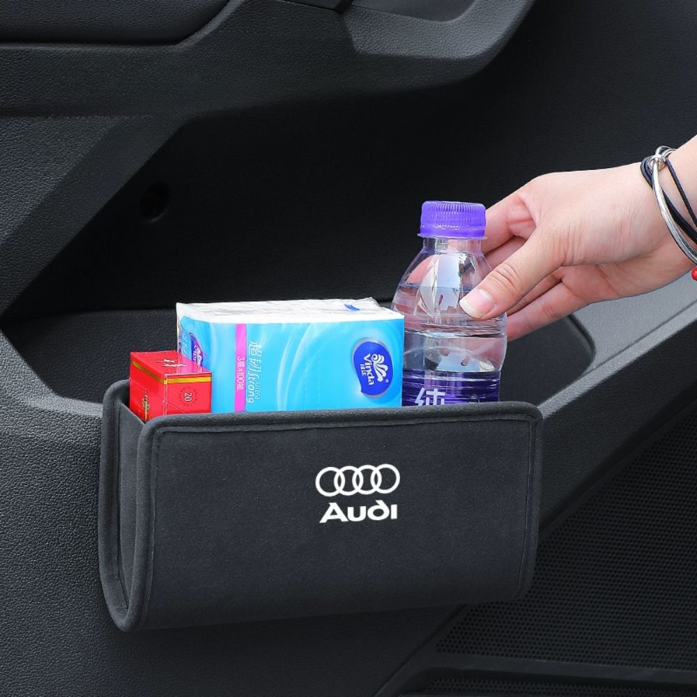 Papelera y organizador multifuncional para el coche