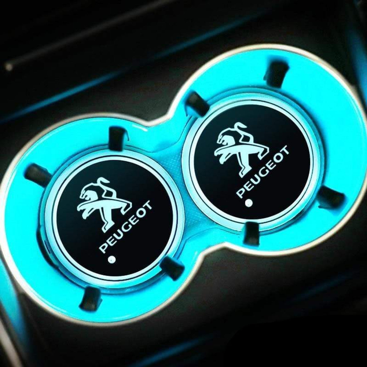 Customized Indoor LED Mood Discs Multi-Color (2 pcs)